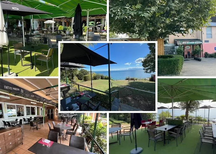 Hotel Restaurant De La Plage Gland photo