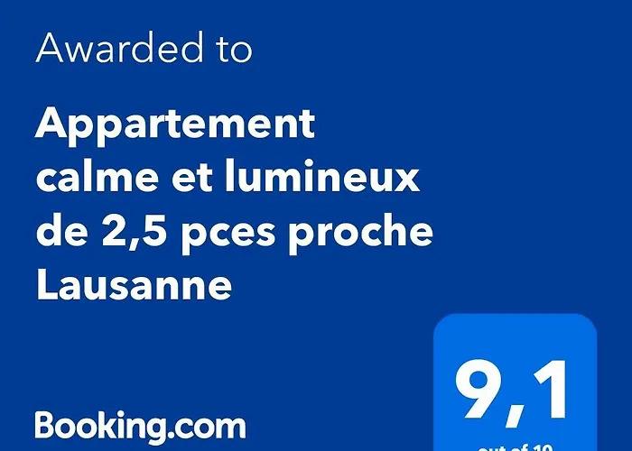 Appartement Calme Et Lumineux De 2,5 Pces Proche Lausanne Ecublens  photo