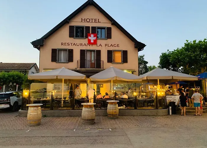 Hotel Restaurant La Plage Preverenges photo